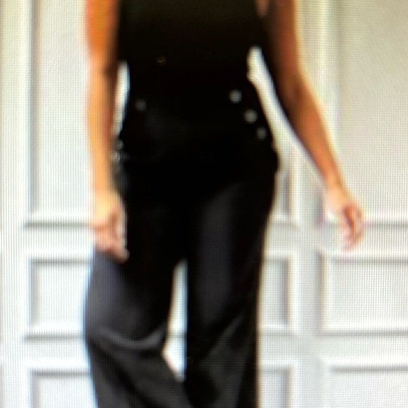 Torrid Wide Leg Studio Refined Crepe High-Rise Pant Black Sz 22R Career Office - Picture 12 of 12